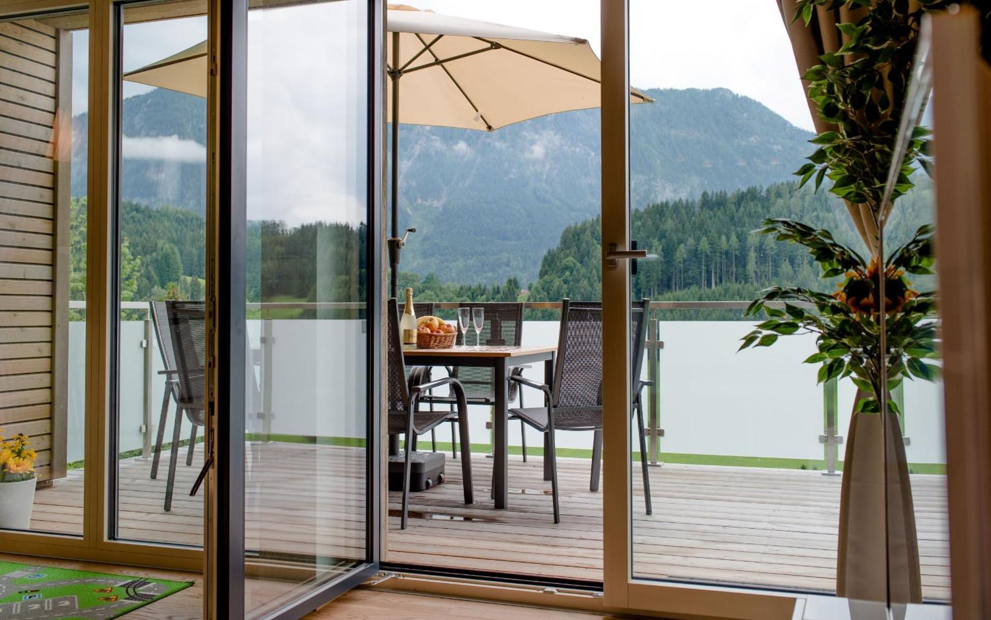 Ferienbungalow Mountain View Wood Spital Am Pyhrn Exterior foto