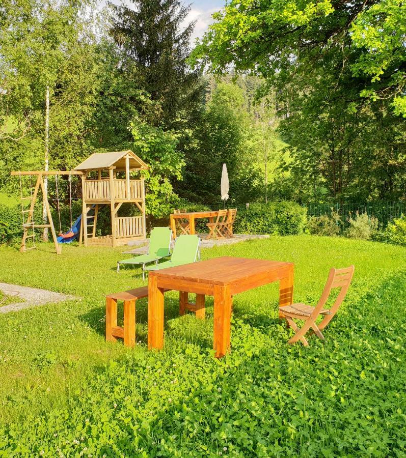 Ferienbungalow Mountain View Wood Spital Am Pyhrn Exterior foto